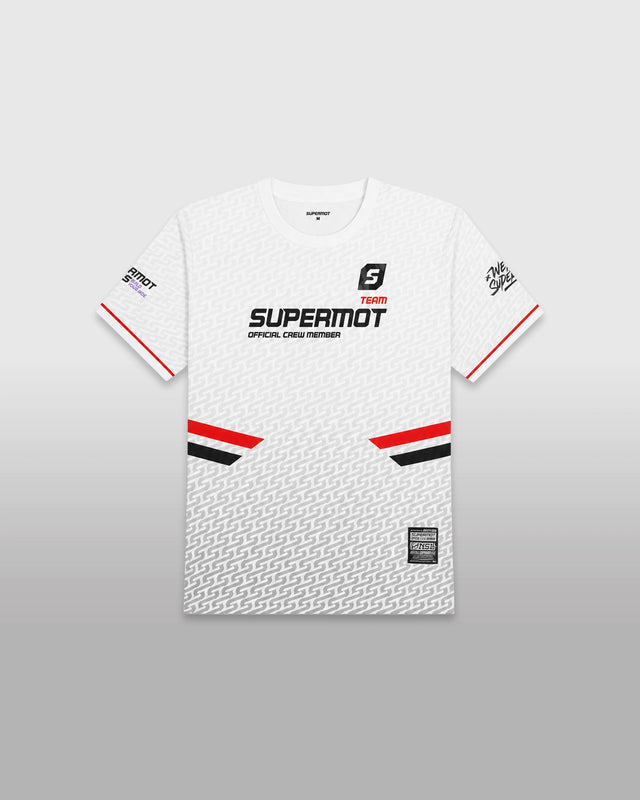 Maillot SUPERMOT Personnalisé Blanc