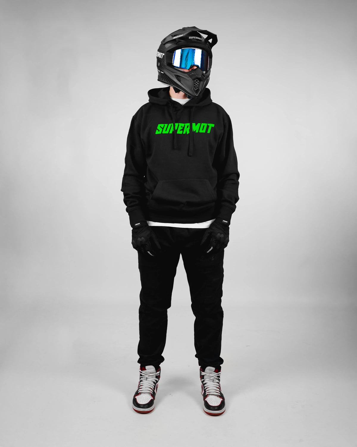 Hoodie Sweat à Capuche ORIGINAL Vert Fluo, photo 2