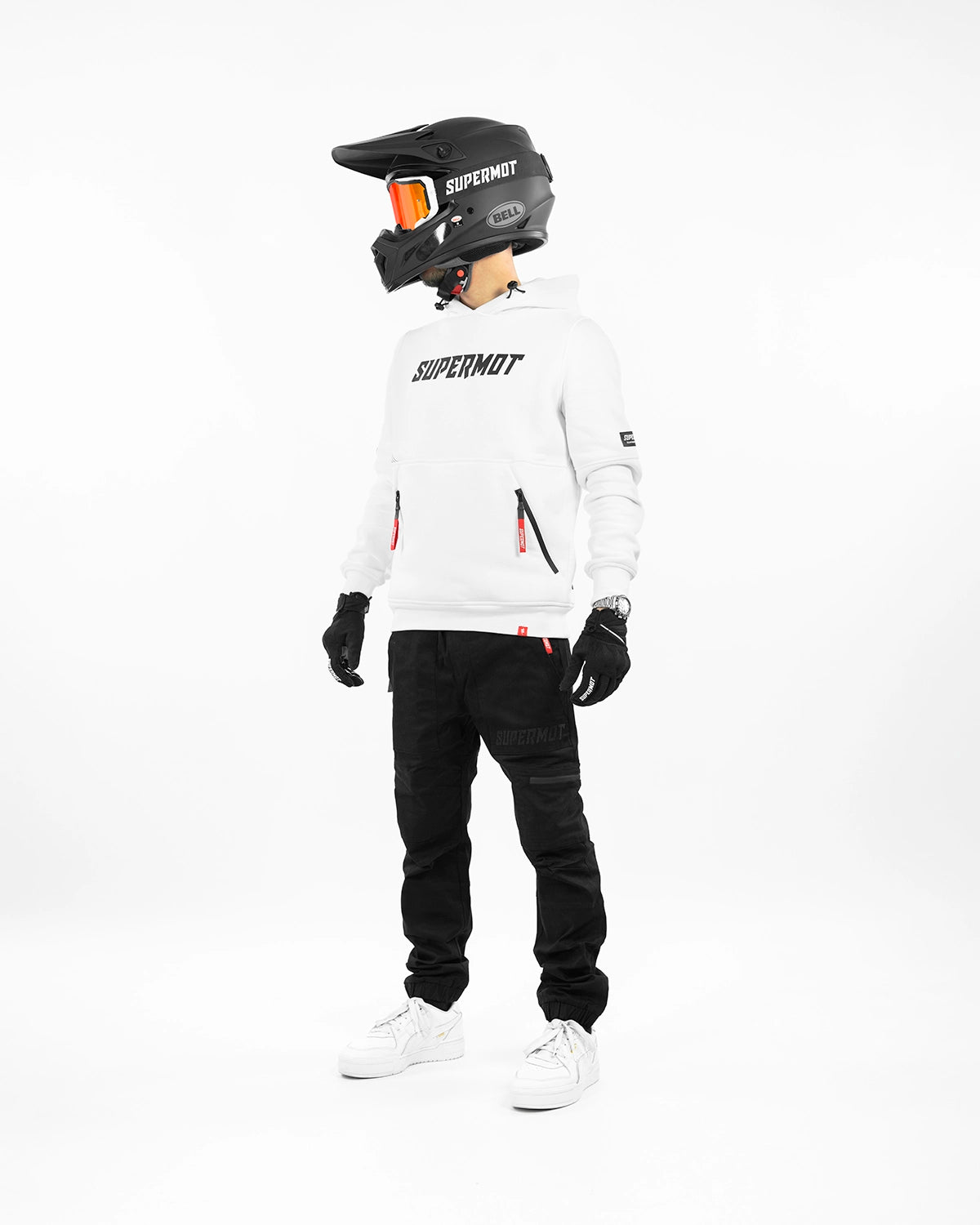 Pantalon Cargo SUPERMOT Noir, photo 4