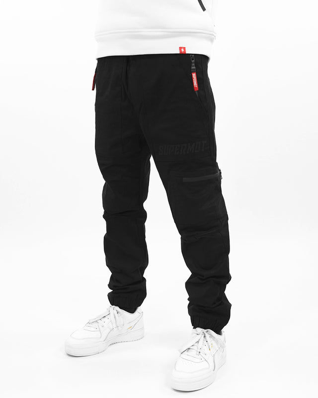 Pantalon Cargo SUPERMOT Noir
