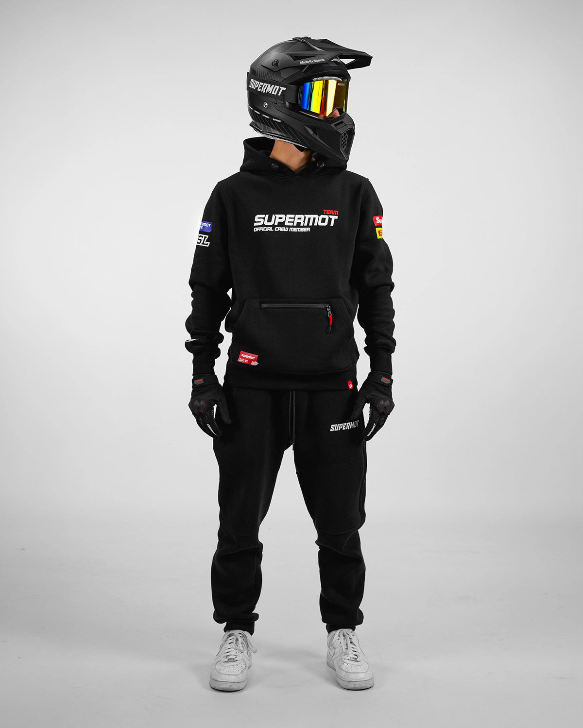 Hoodie Sweat à Capuche TEAM NOIR, photo 4