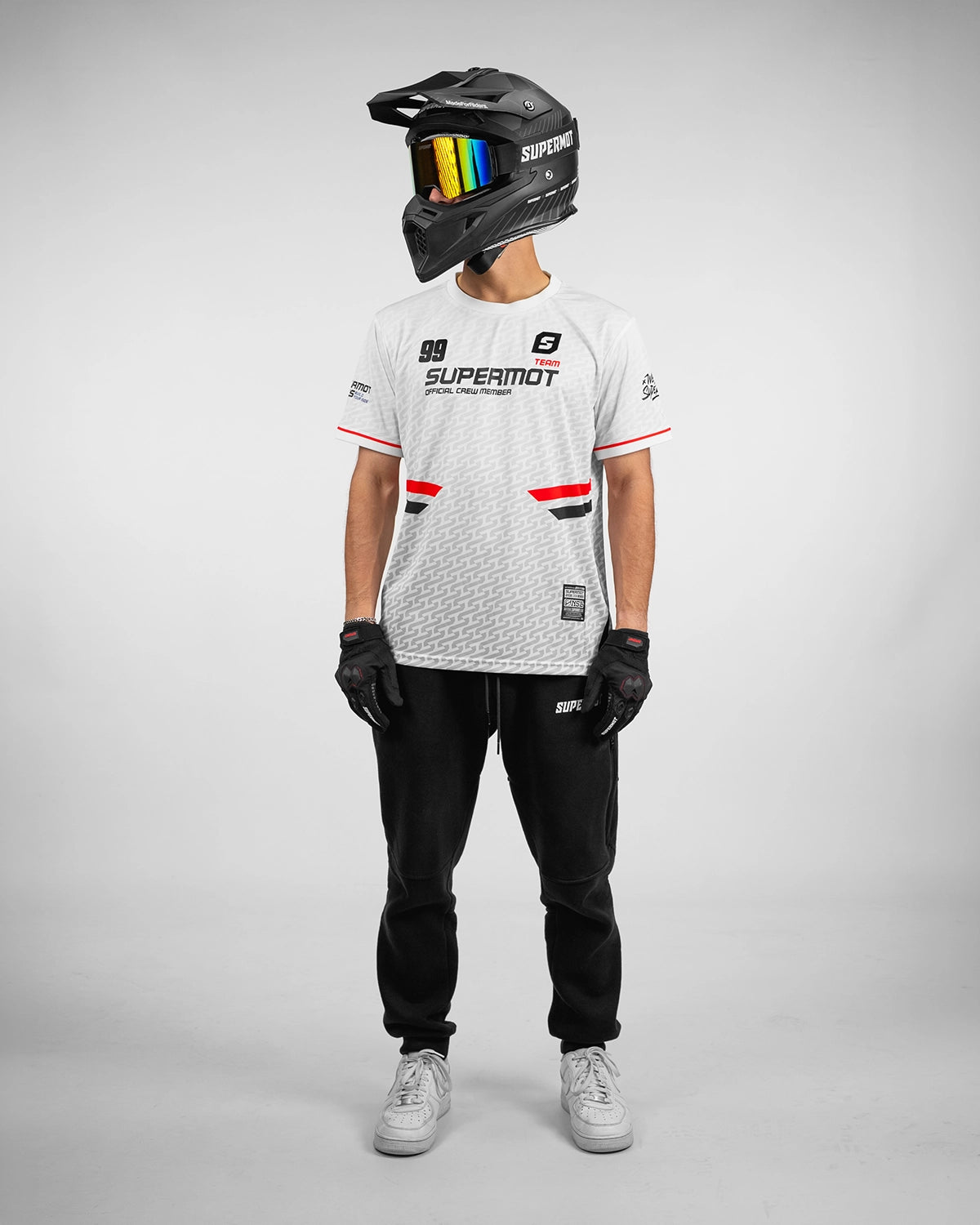 Maillot SUPERMOT Personnalisé Blanc, photo 9