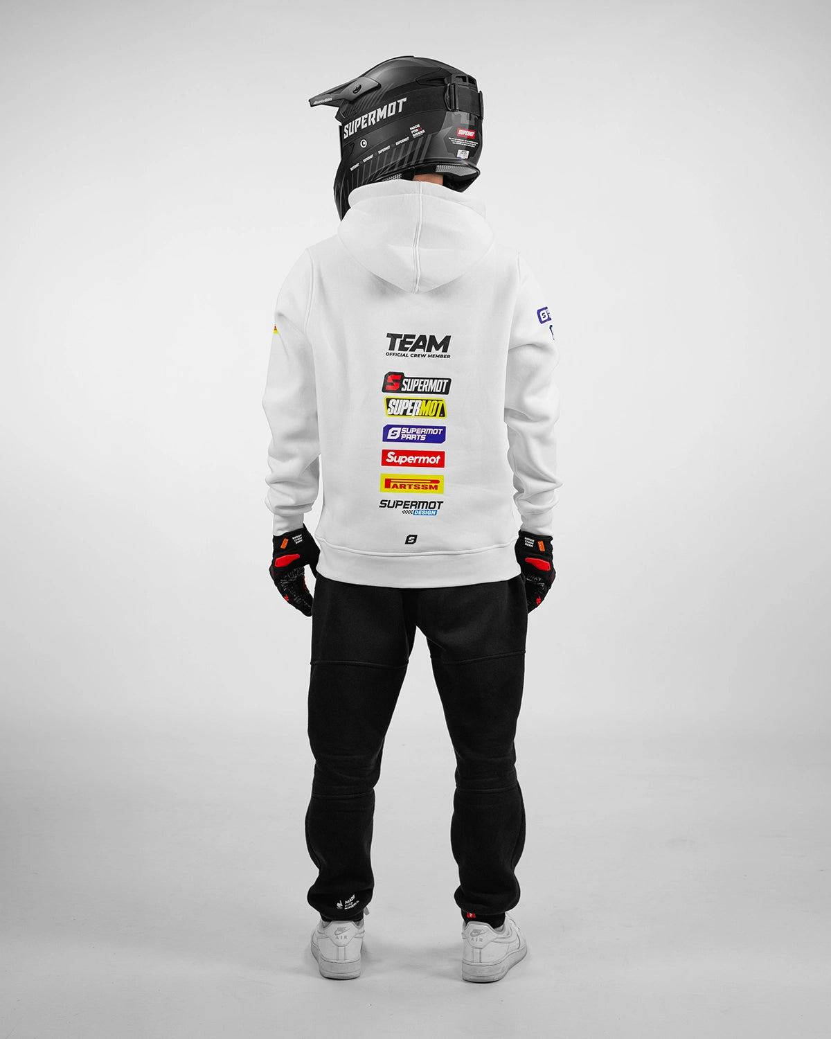 Hoodie Sweat à Capuche TEAM BLANC, photo 8