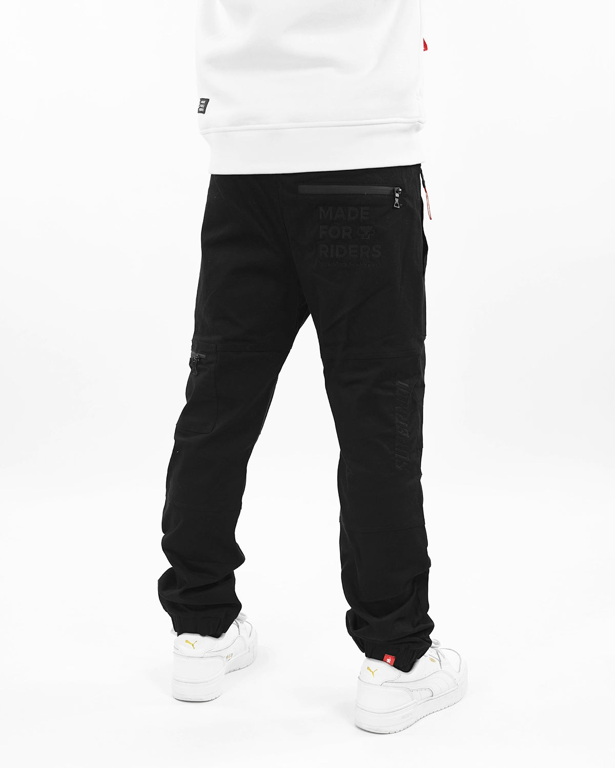 Pantalon Cargo SUPERMOT Noir, photo 3