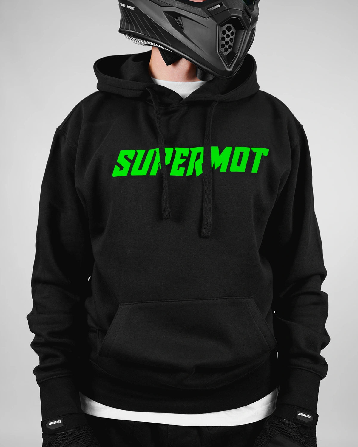Hoodie Sweat à Capuche ORIGINAL Vert Fluo, photo 4