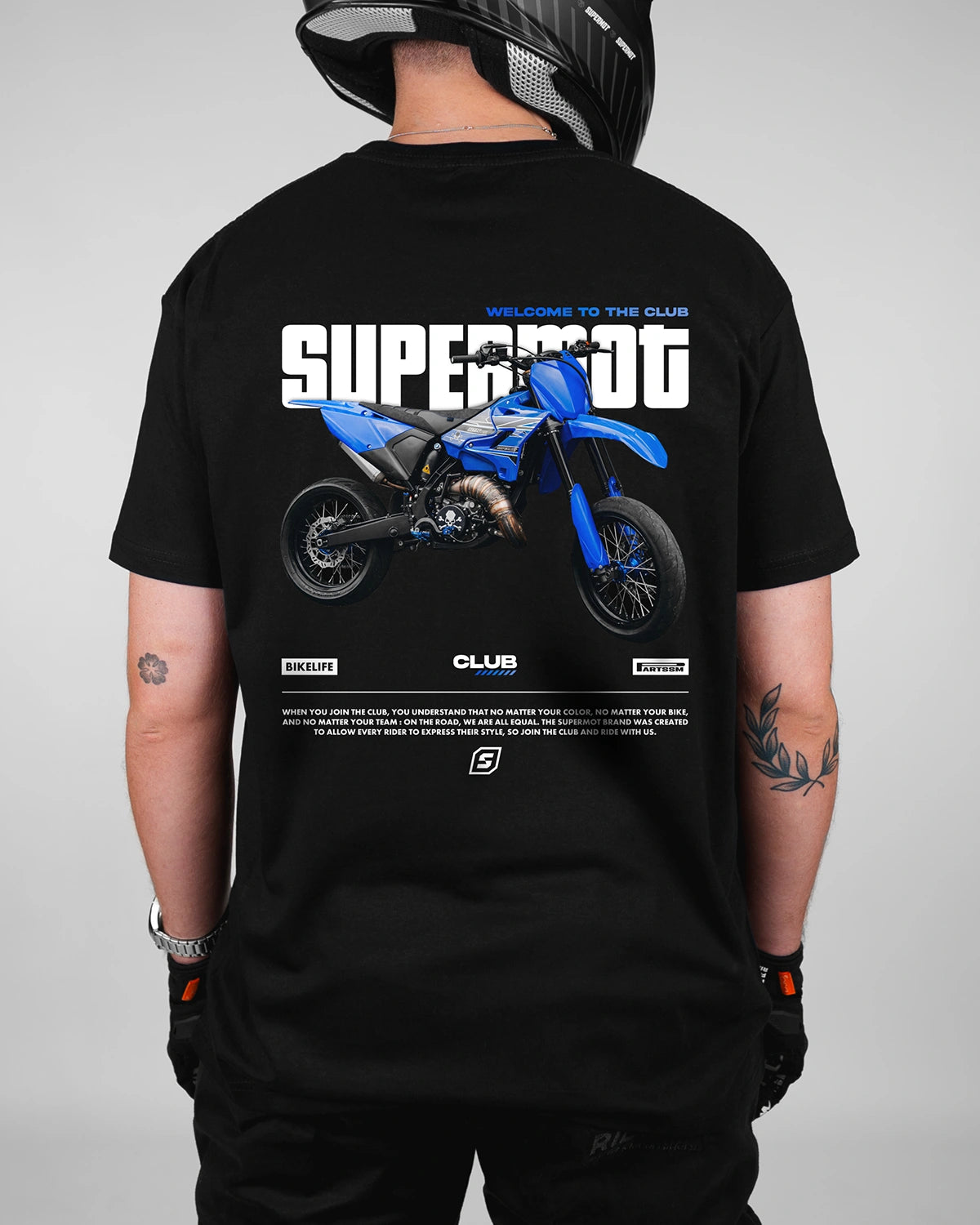 T-Shirt CLUB Bleu, photo 2