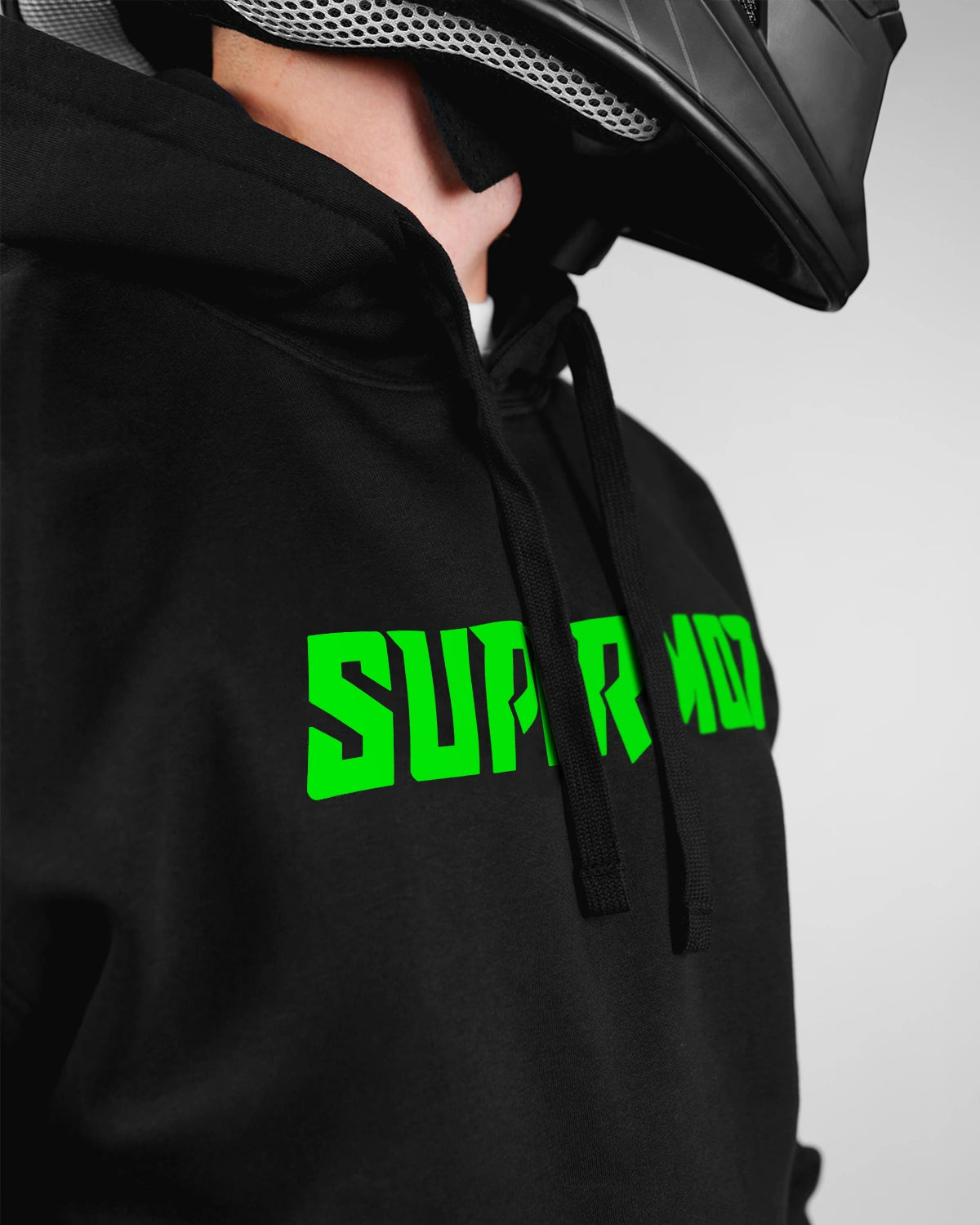 Hoodie Sweat à Capuche ORIGINAL Vert Fluo, photo 5