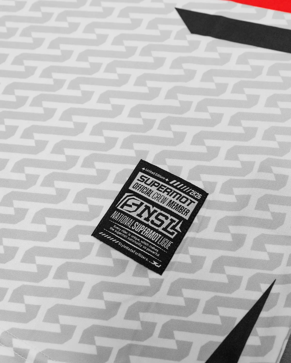 Maillot SUPERMOT Personnalisé Blanc, photo 5