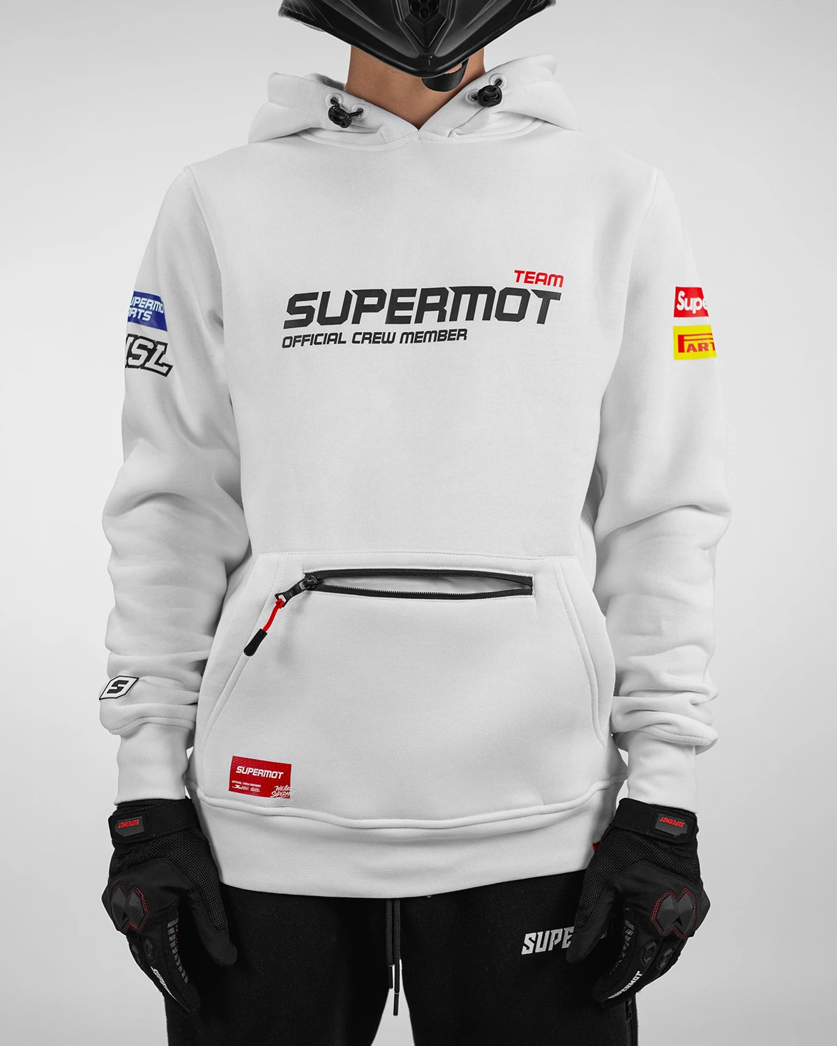 Hoodie Sweat à Capuche TEAM BLANC, photo 5
