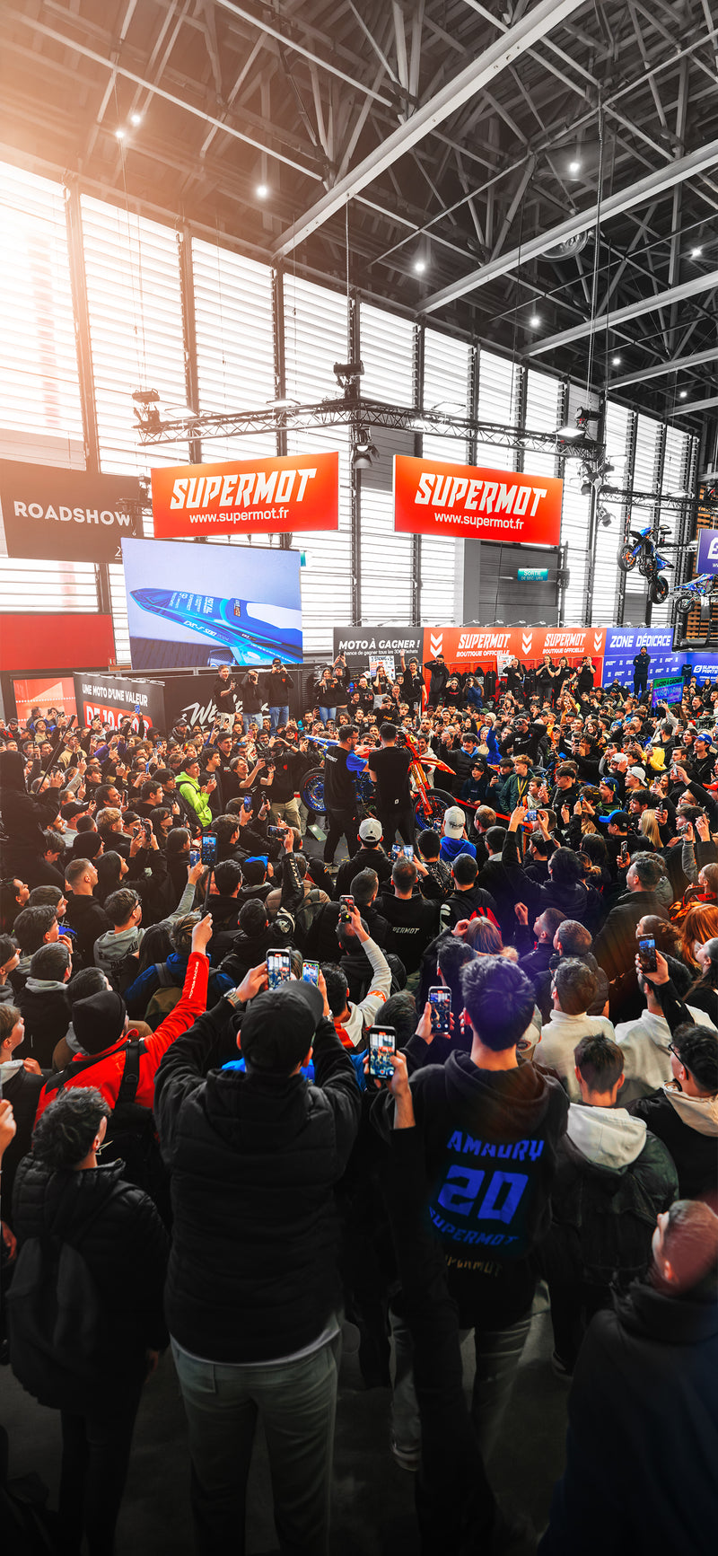 Fond d'écran SUPERMOT : La foule du S2R