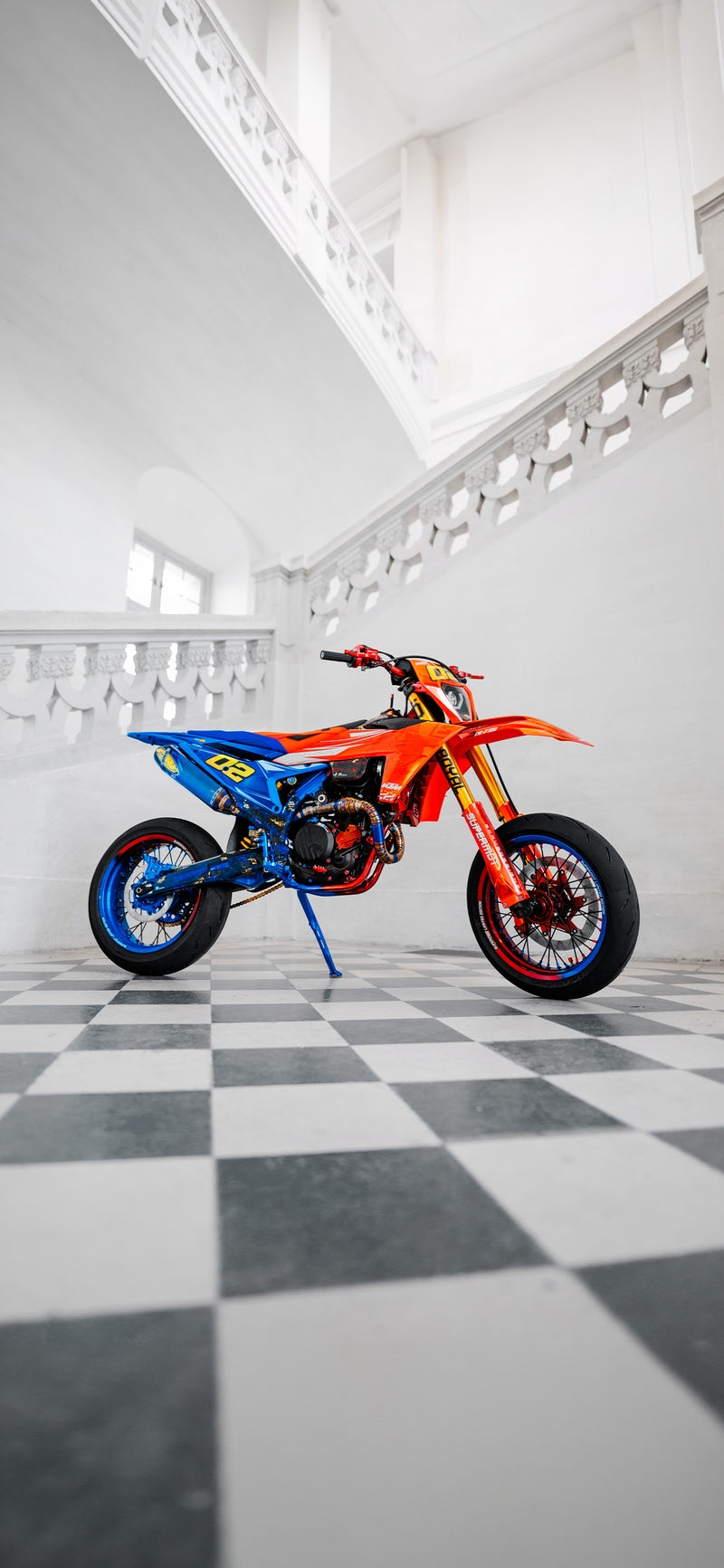 Fond d'écran SUPERMOT : KTM de Kika
