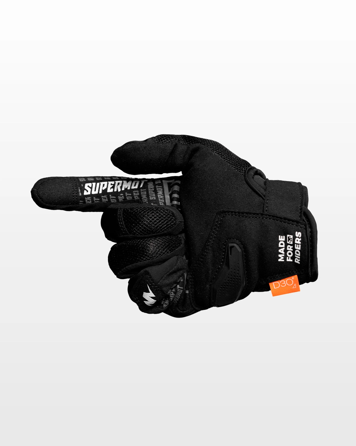 Gants PRO SUPERMOT Noir, photo 3