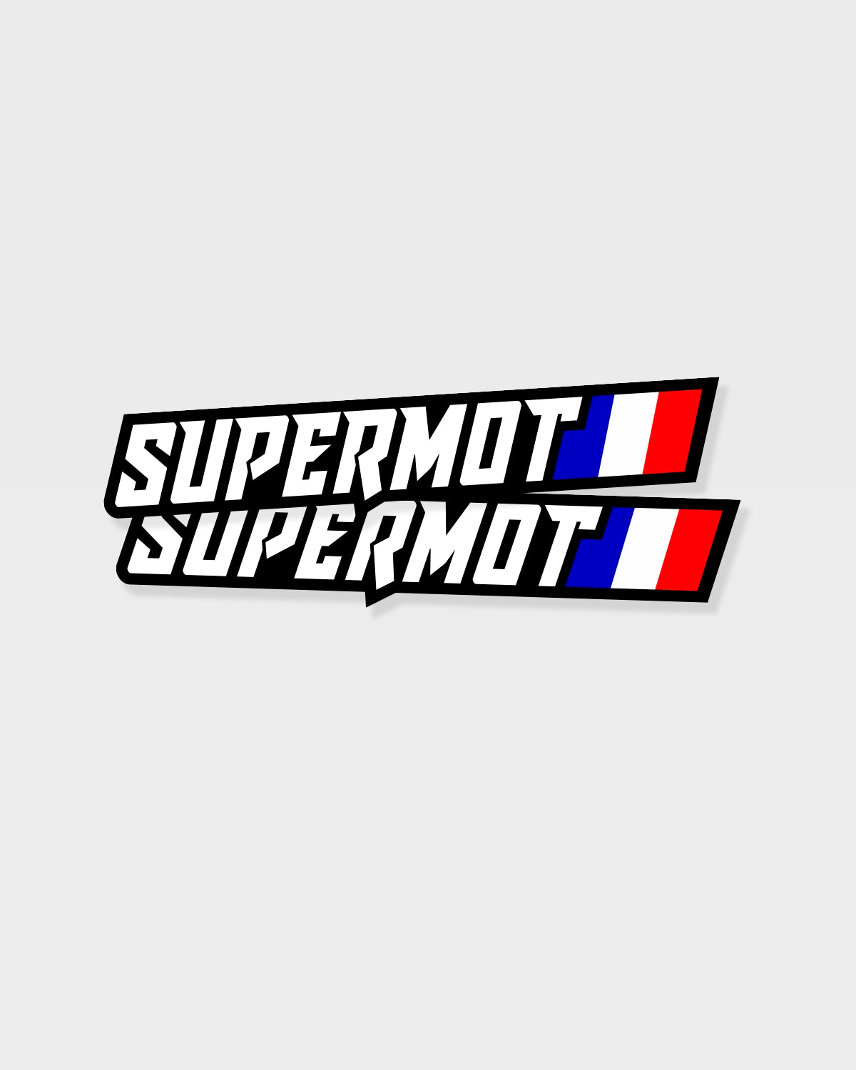 2 Stickers FRANCE SUPERMOT, photo 1