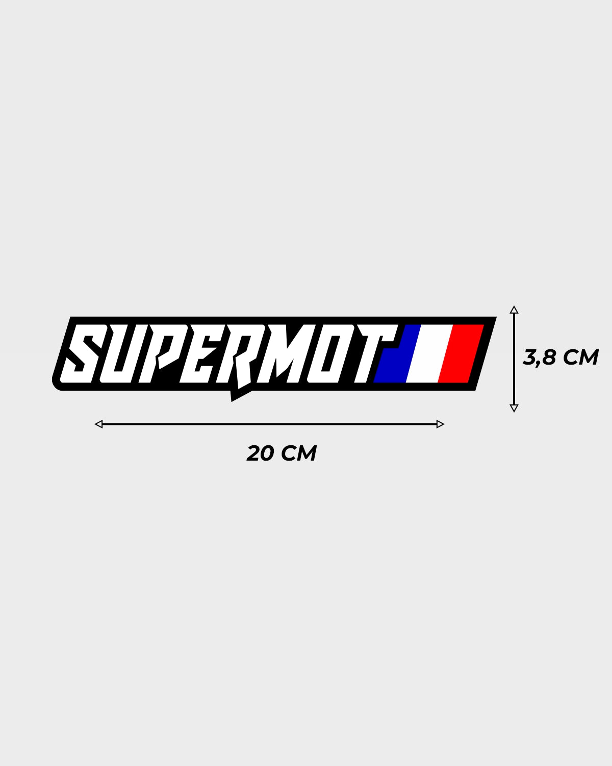 2 Stickers FRANCE SUPERMOT, photo 2