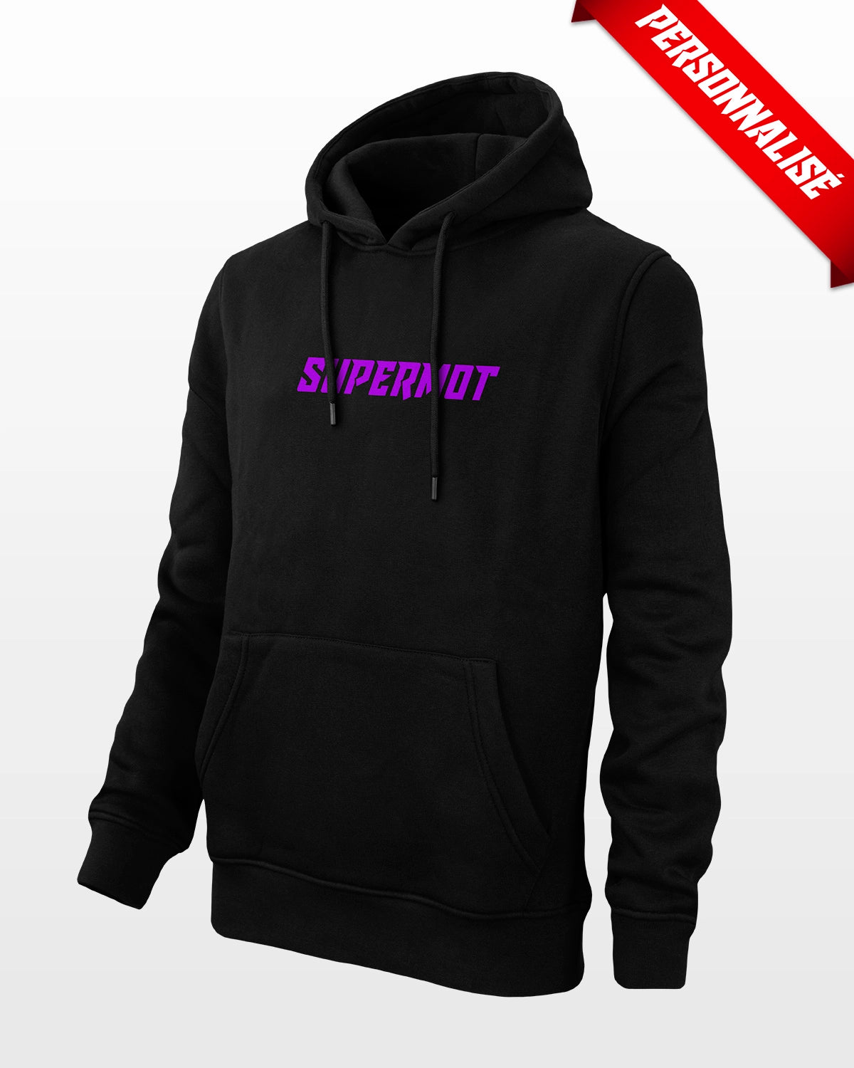 Hoodie Sweat à Capuche PERSONNALISÉ Violet, photo 7