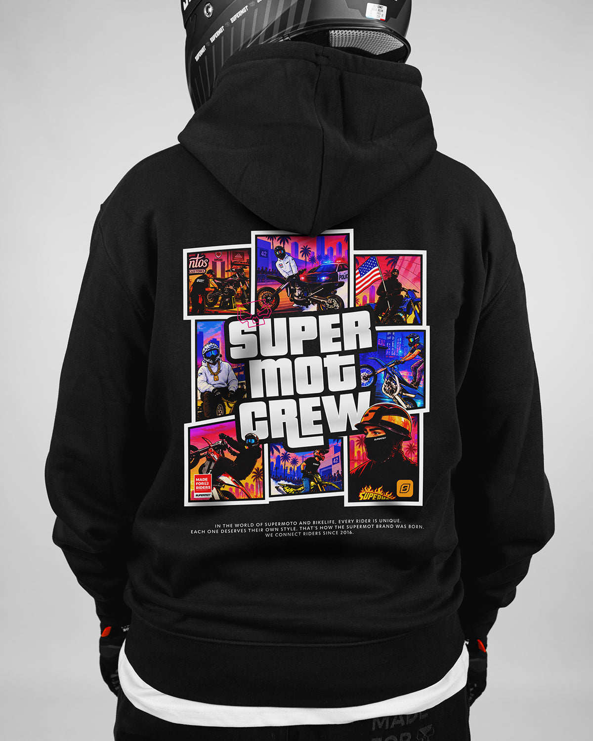 Hoodie Sweat à Capuche CREW, photo 4