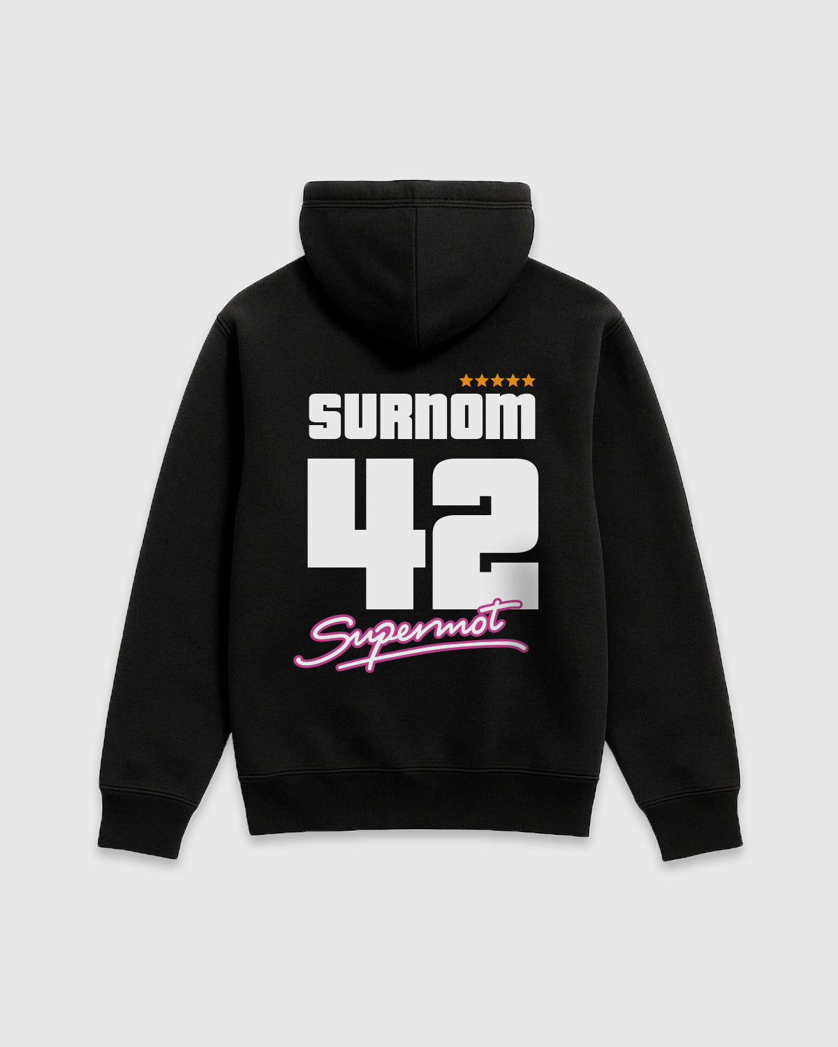 Hoodie Sweat à Capuche PERSONNALISÉ WANTED, photo 1