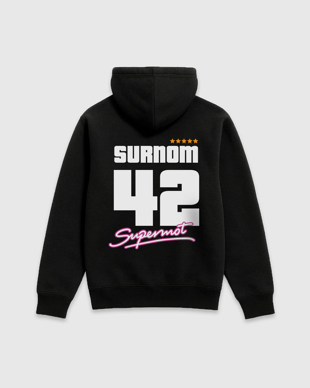 Hoodie Sweat à Capuche PERSONNALISÉ WANTED