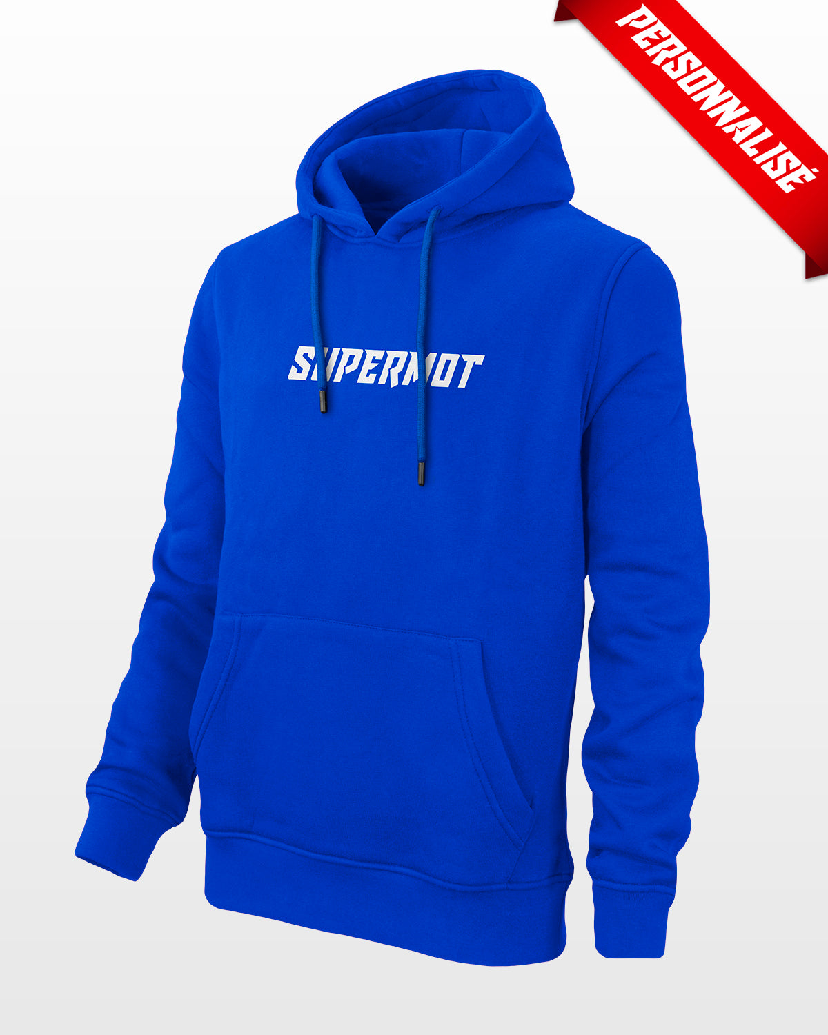 Hoodie Sweat à Capuche PERSONNALISÉ Bleu, photo 5