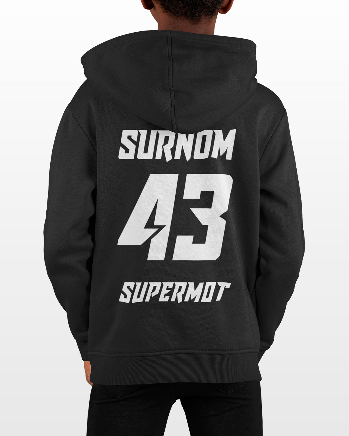 Hoodie ENFANT Sweat à Capuche PERSONNALISÉ, photo 2