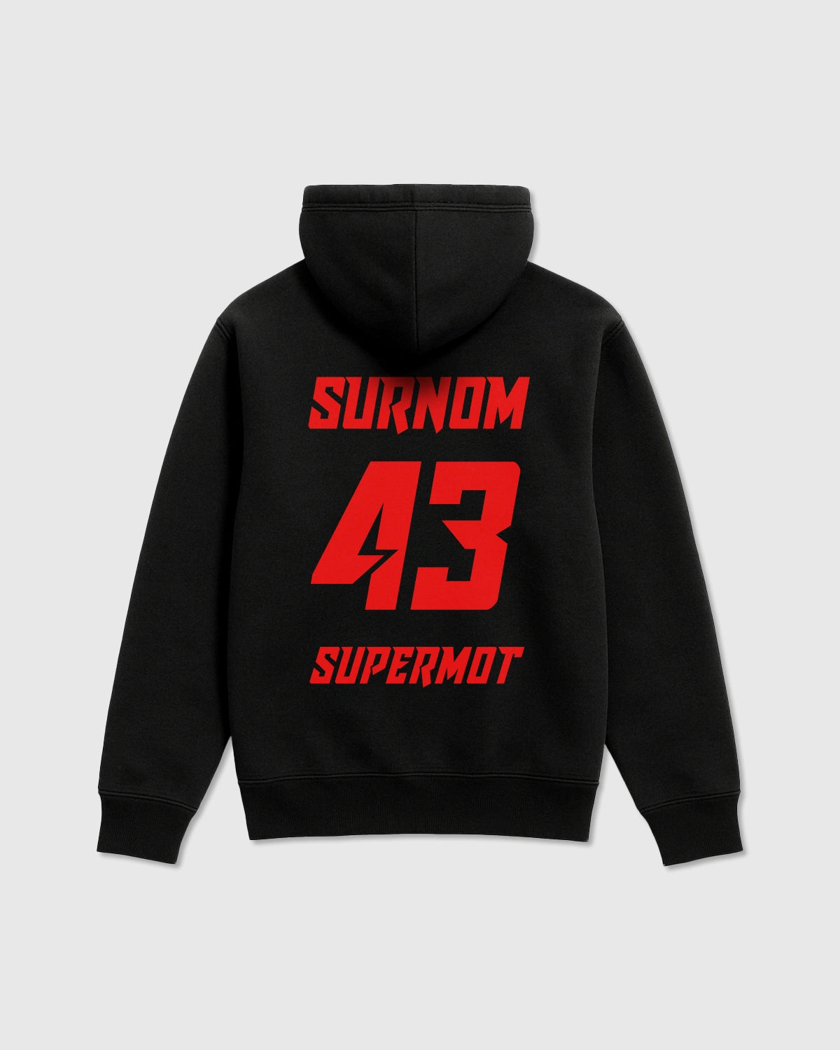 Hoodie Sweat à Capuche PERSONNALISÉ Rubis, photo 1