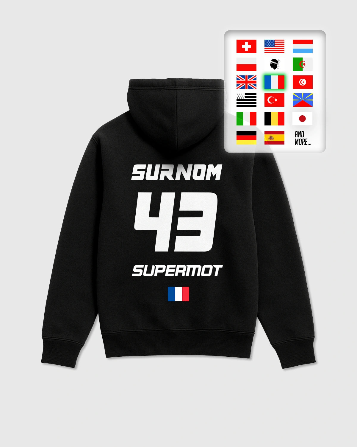 Hoodie PERSONNALISÉ WORLD EDITION, photo 1