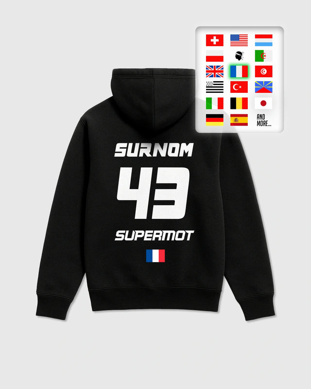 Hoodie PERSONNALISÉ WORLD EDITION