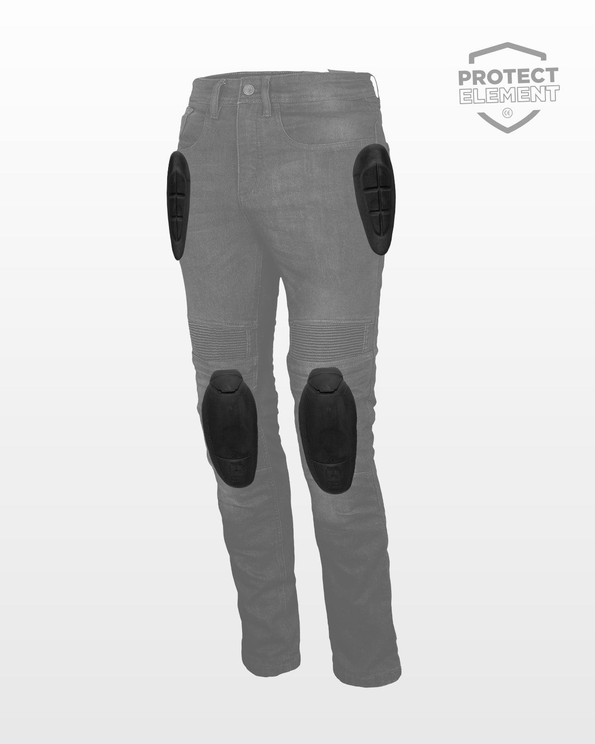 Jean Moto Kevlar PROTECT Homologué SUPERMOT, photo 3