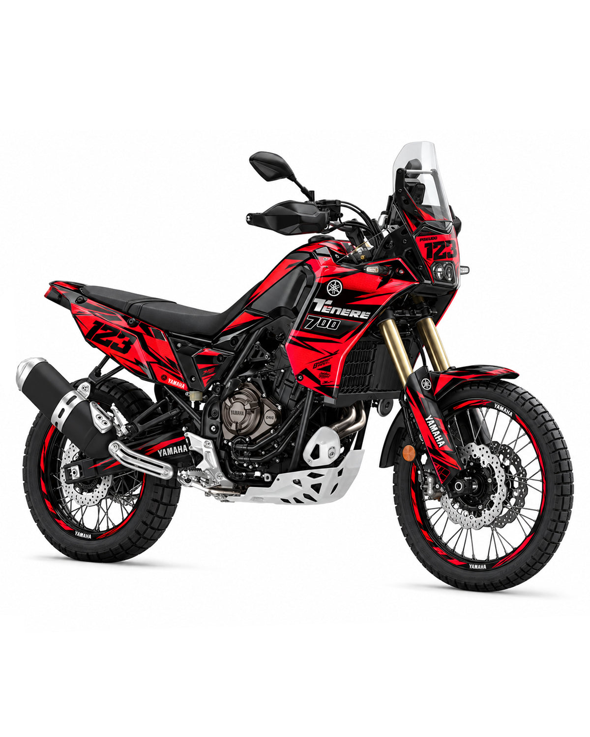 Kit déco Trail 100 % personnalisé SUPERMOT