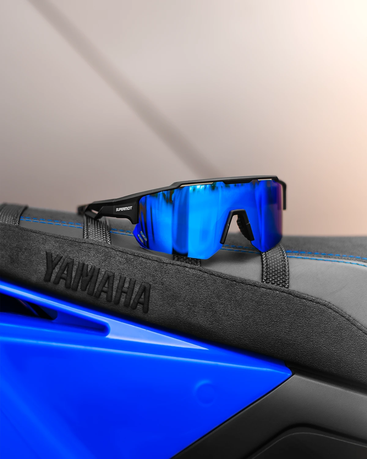 Lunettes de Soleil SUPERMOT PRO Bleu Iridium, photo 8