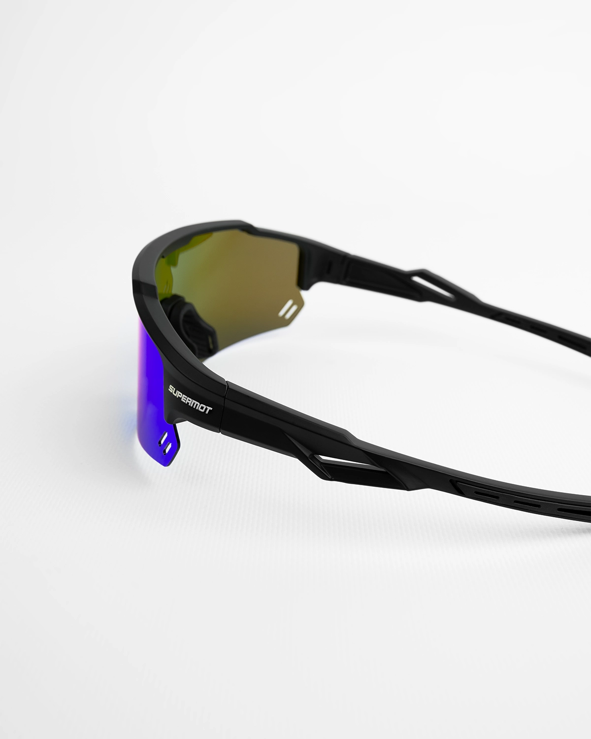 Lunettes de Soleil SUPERMOT PRO Bleu Iridium, photo 3