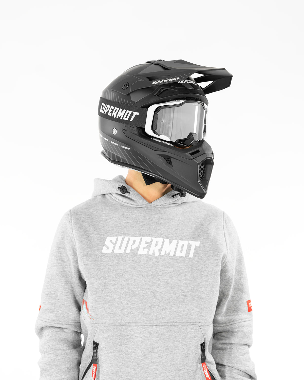 Masque SUPERMOT & Cross Transparent, photo 2