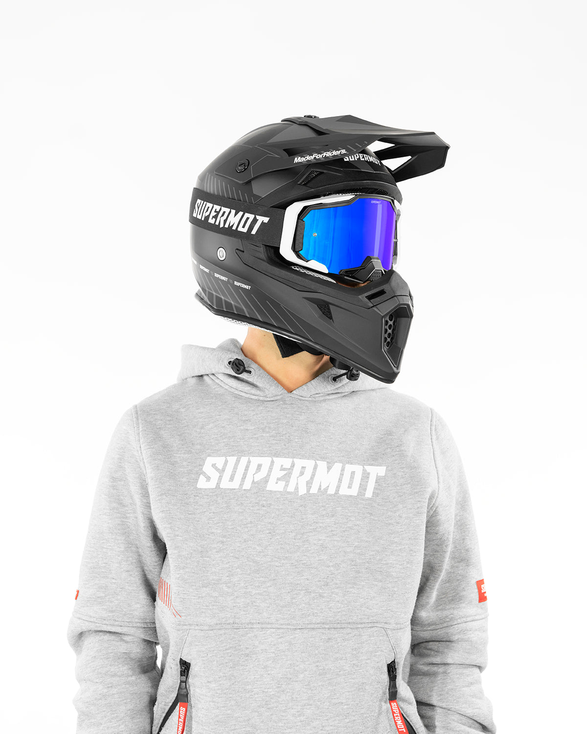 Masque SUPERMOT & Cross Bleu, photo 2