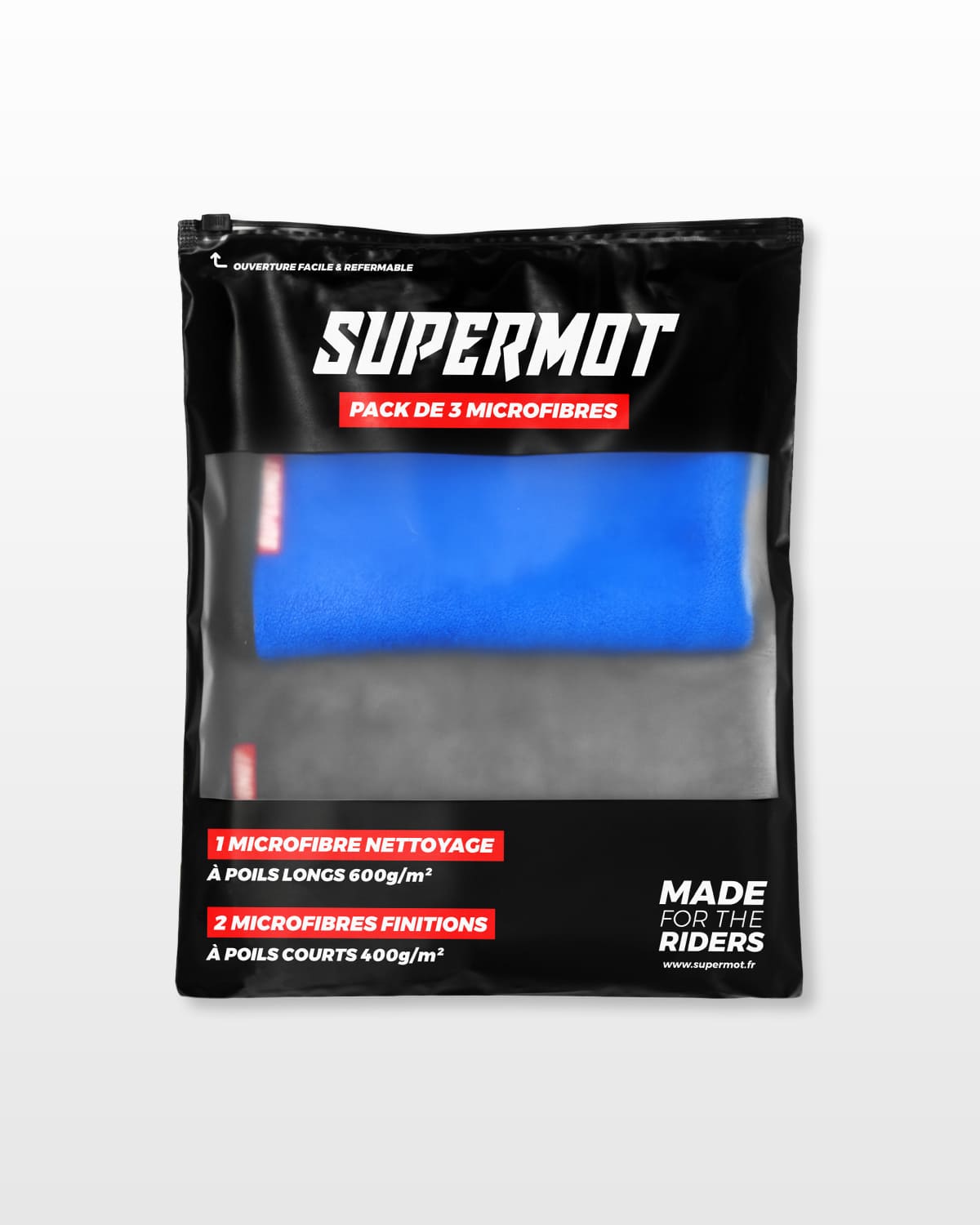 Pack de 3 Microfibres SUPERMOT, photo 1