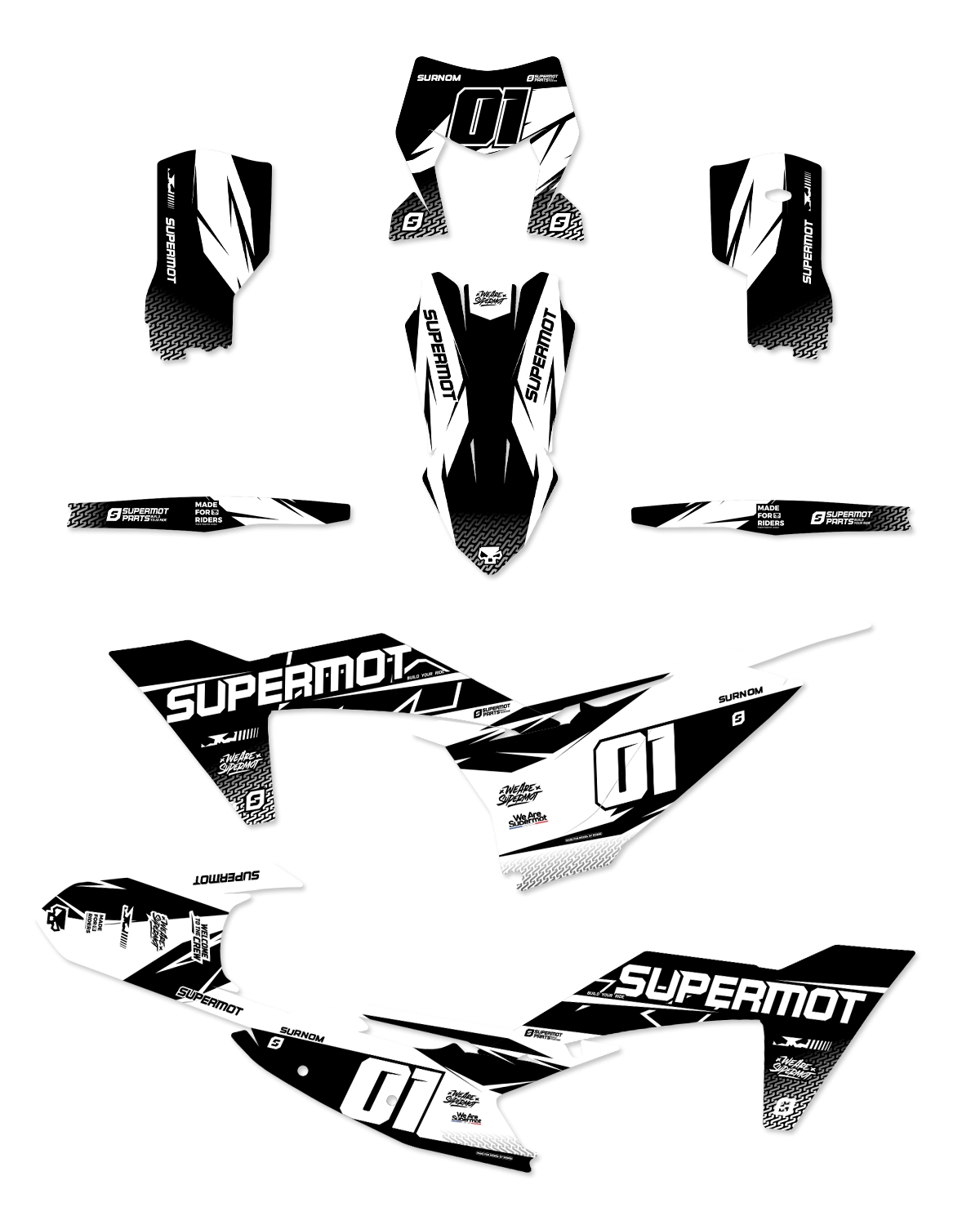 Kit Déco Moto Semi-Perso - DUALITY, photo 2