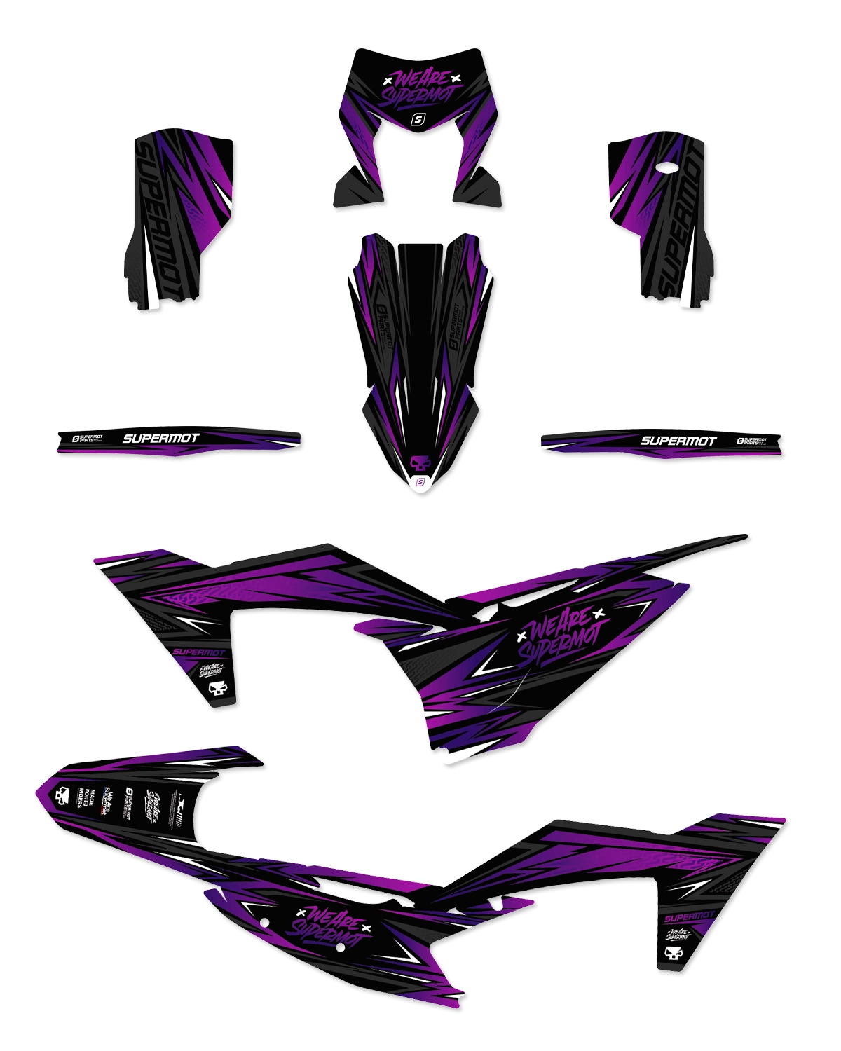 Kit Déco Moto Semi-Perso - ECLIPSE, photo 3