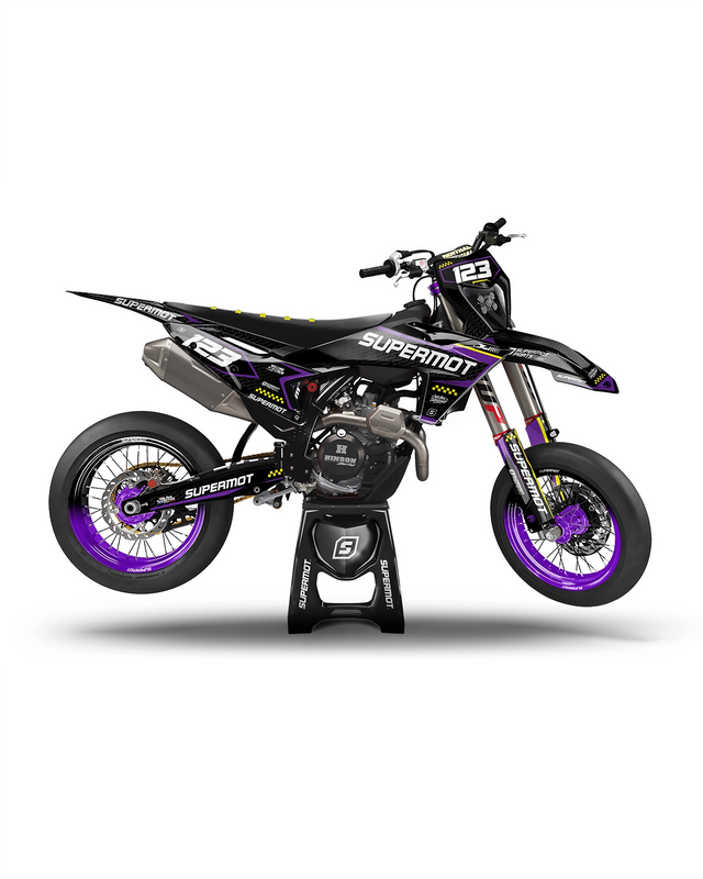 Kit Déco Moto Semi-Perso - GRIDLOCK