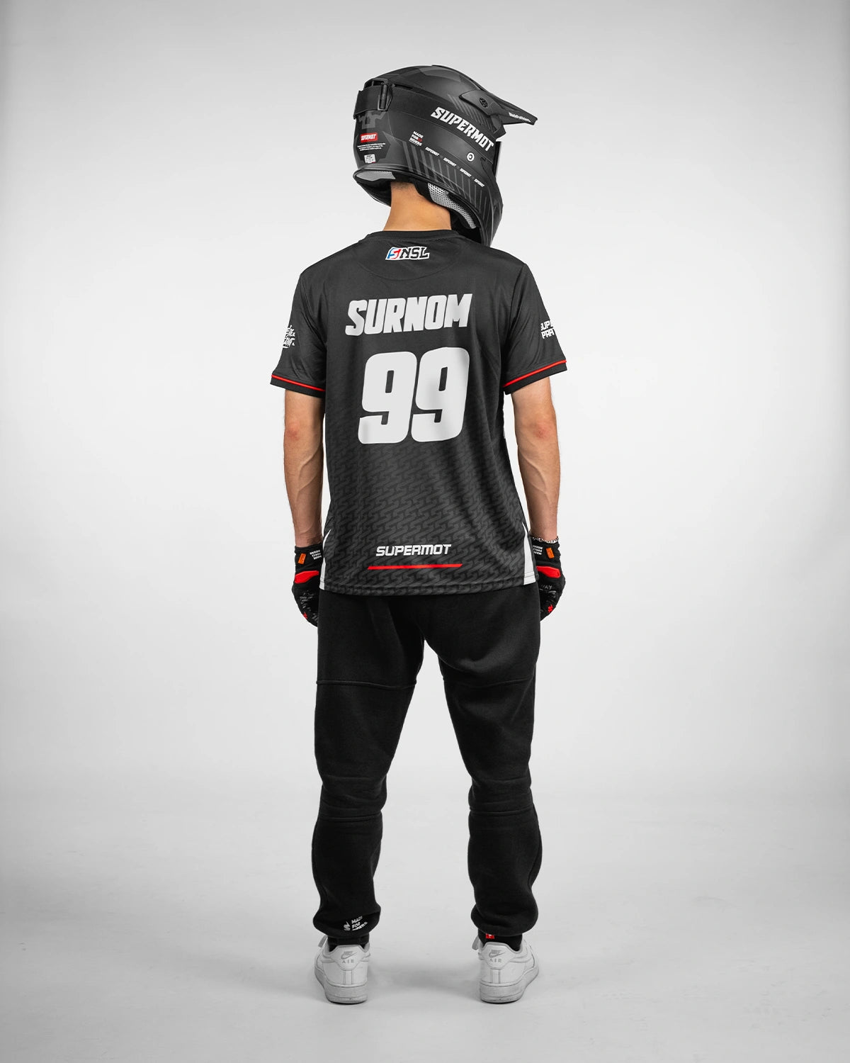 Maillot SUPERMOT Personnalisé Noir, photo 6
