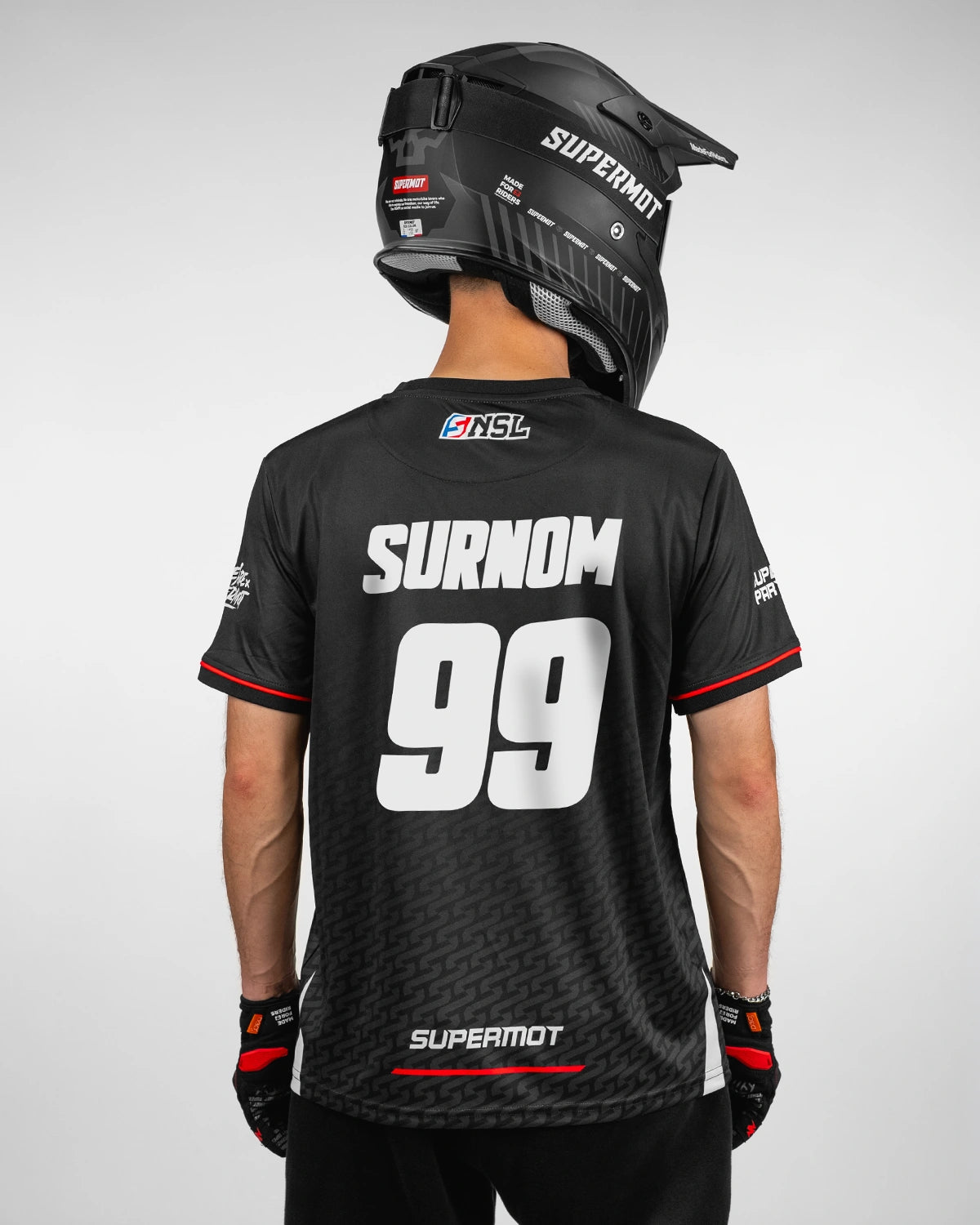 Maillot SUPERMOT Personnalisé Noir, photo 2