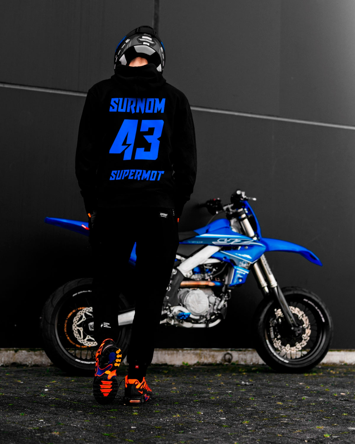 Hoodie Sweat à Capuche PERSONNALISÉ Saphir, photo 2