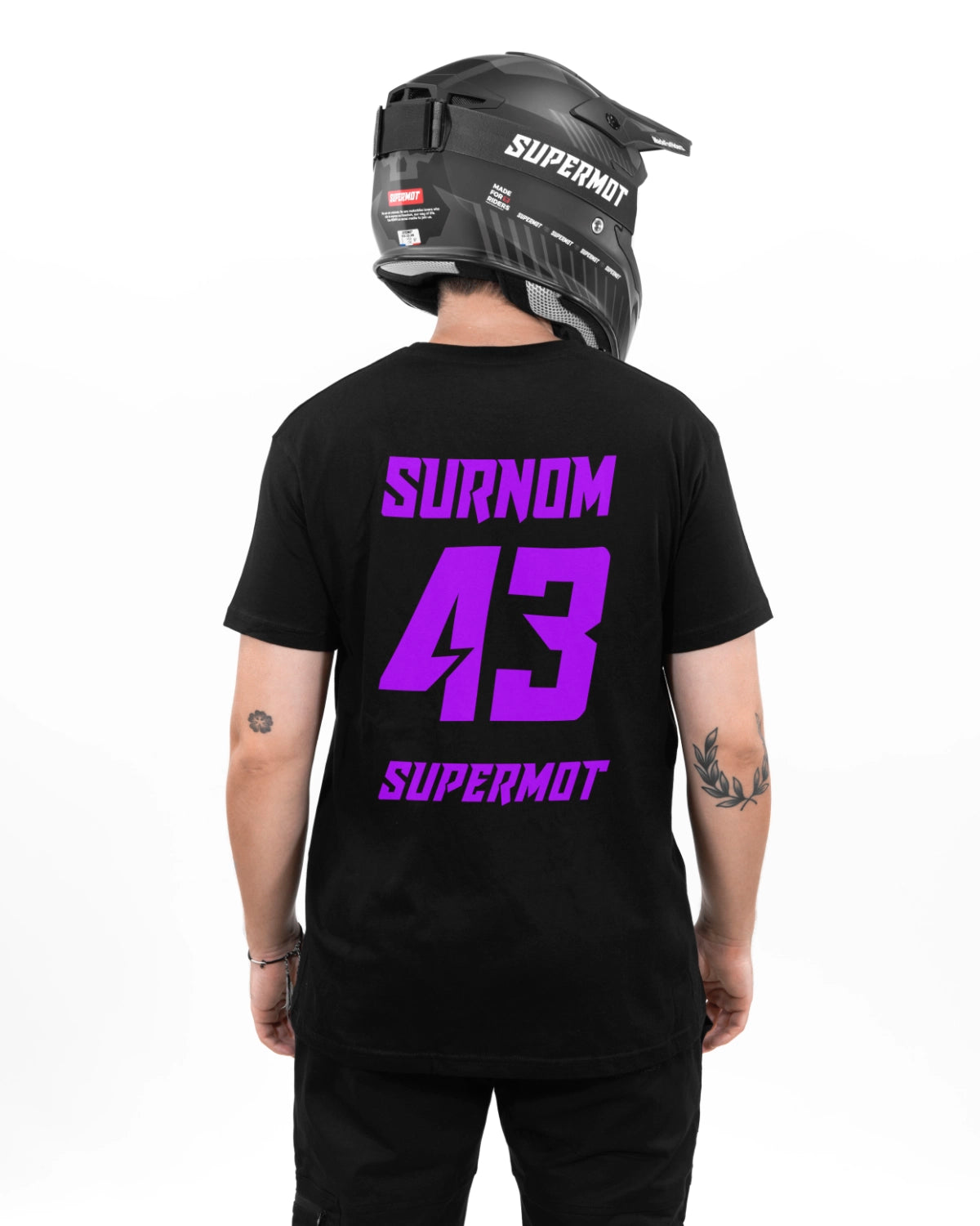 T-Shirt PERSONNALISÉ Violet, photo 6