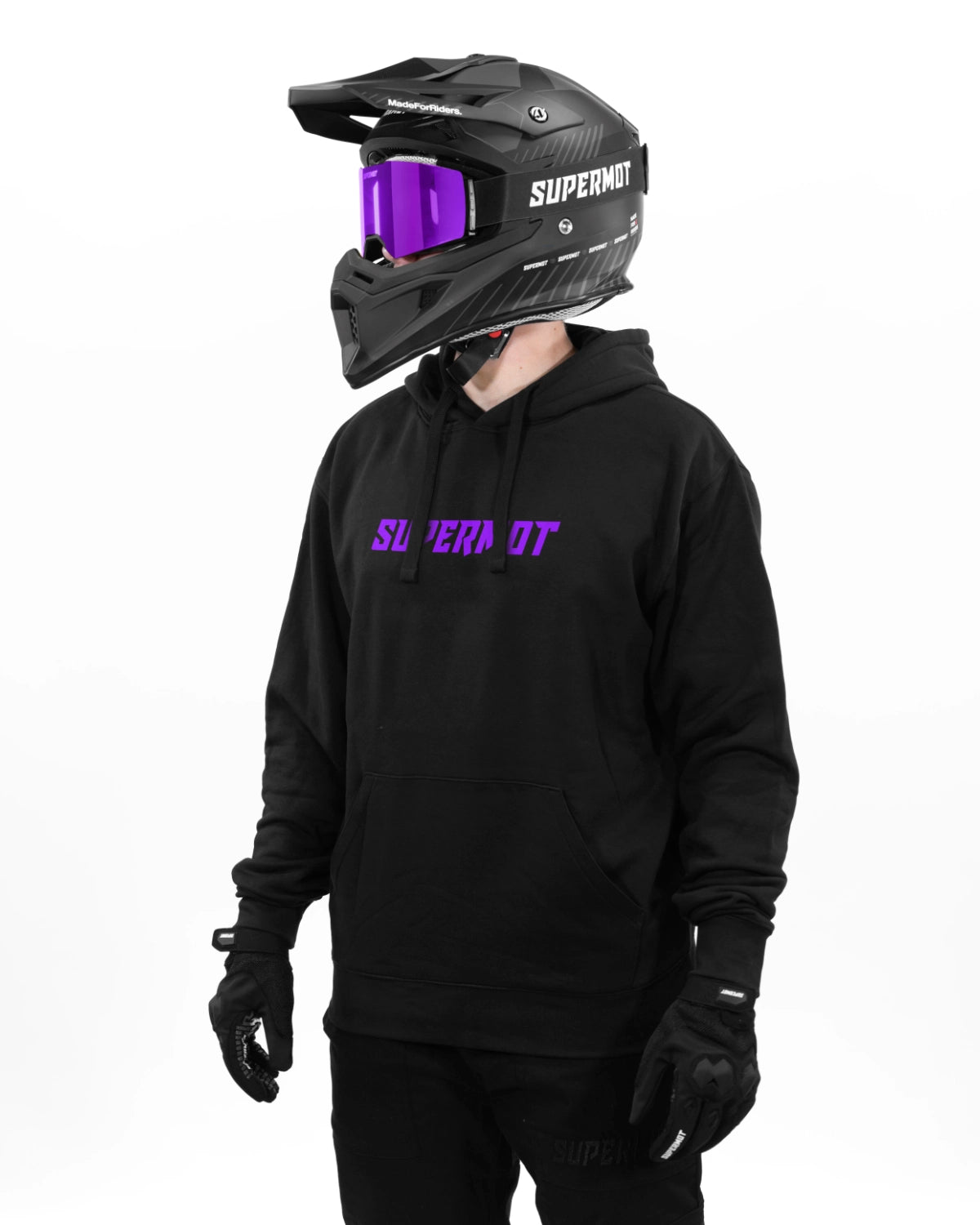 Hoodie Sweat à Capuche PERSONNALISÉ Violet, photo 5