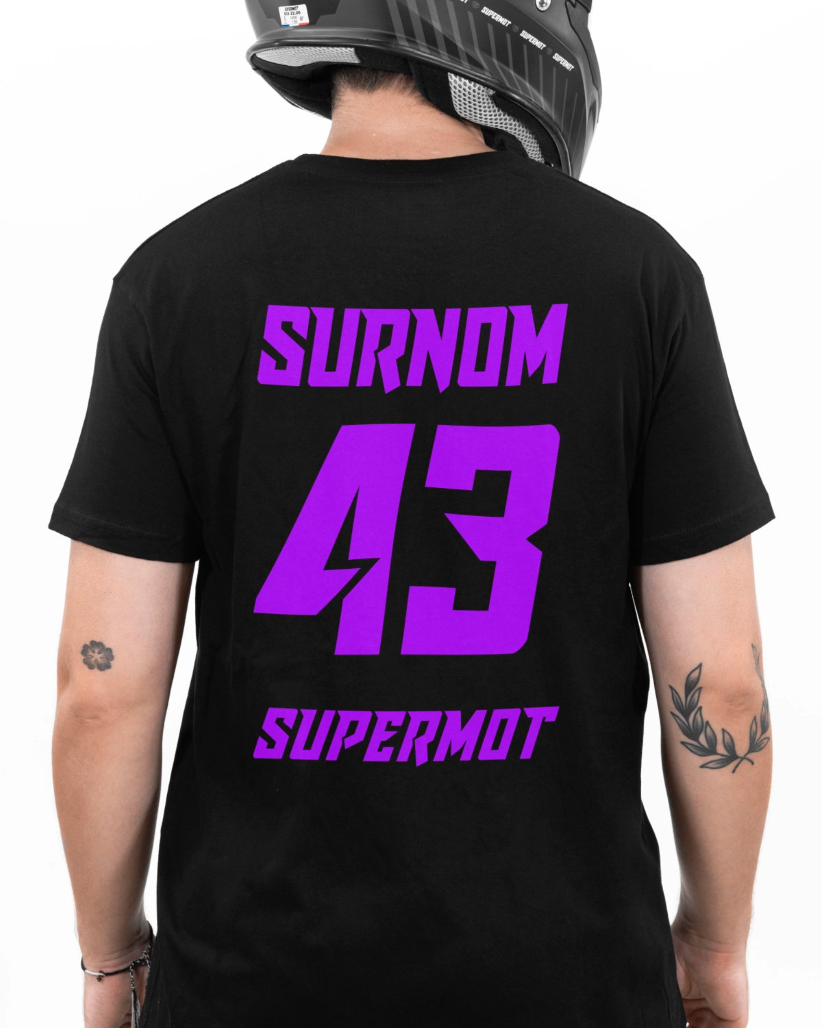 T-Shirt PERSONNALISÉ Violet, photo 5