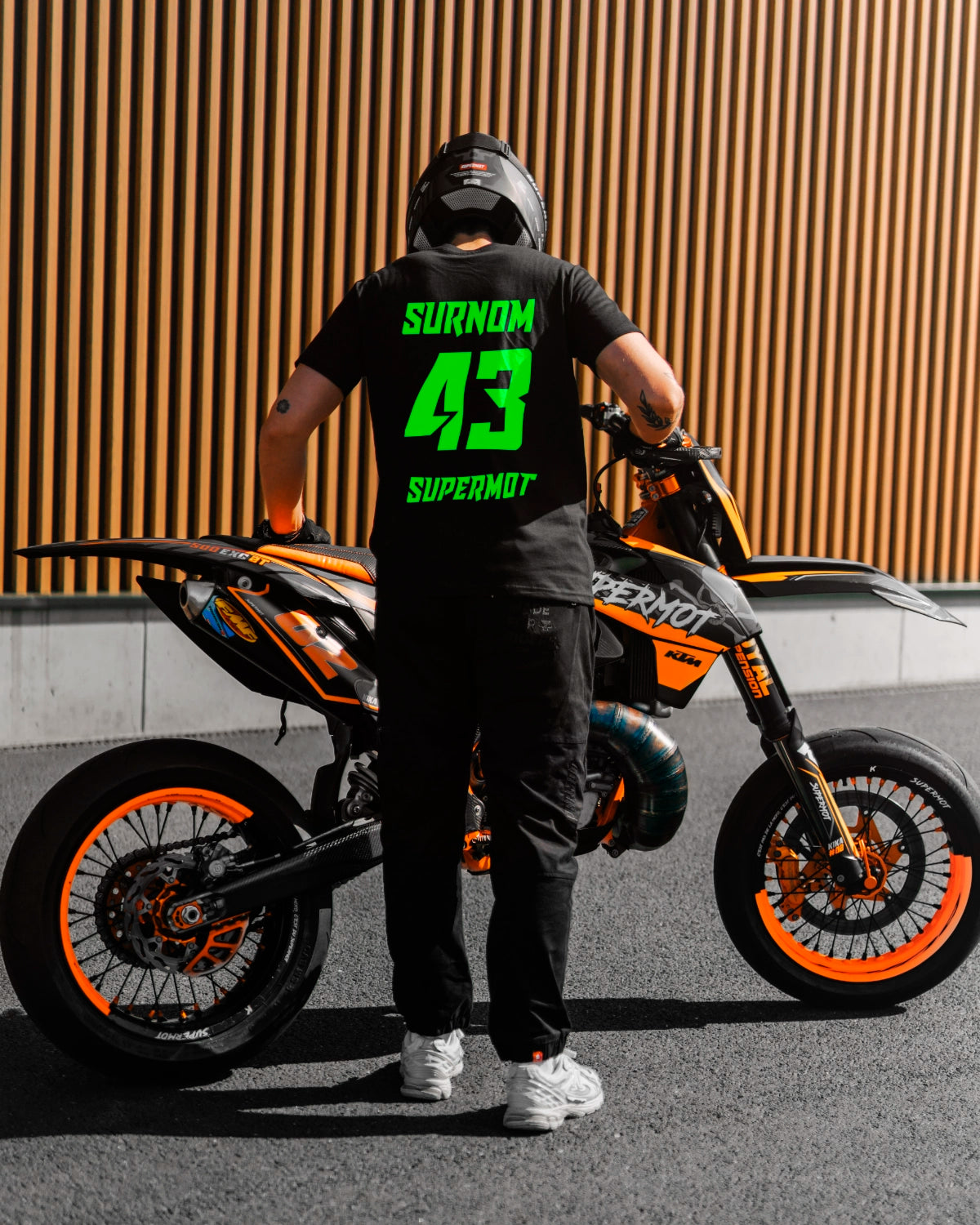 T-Shirt PERSONNALISÉ Vert Fluo, photo 7