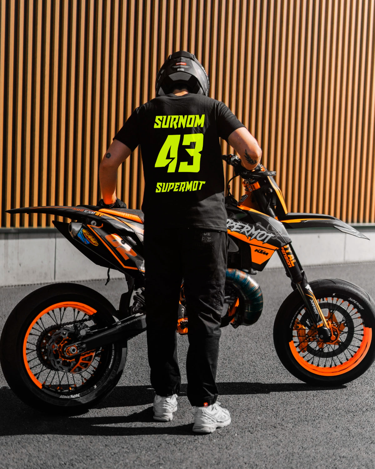T-Shirt PERSONNALISÉ Jaune Fluo, photo 8
