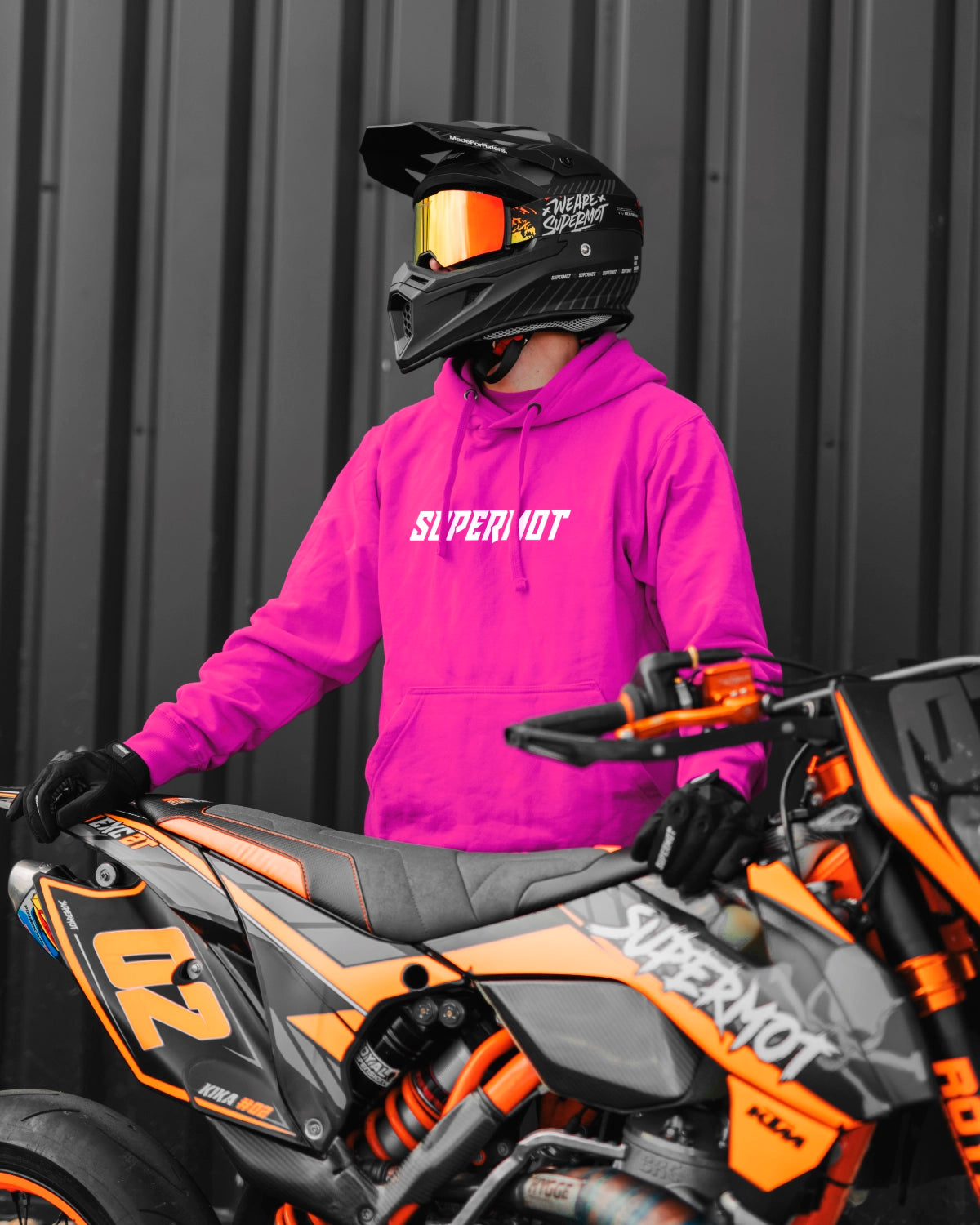 Hoodie Sweat à Capuche PERSONNALISÉ Rose, photo 4