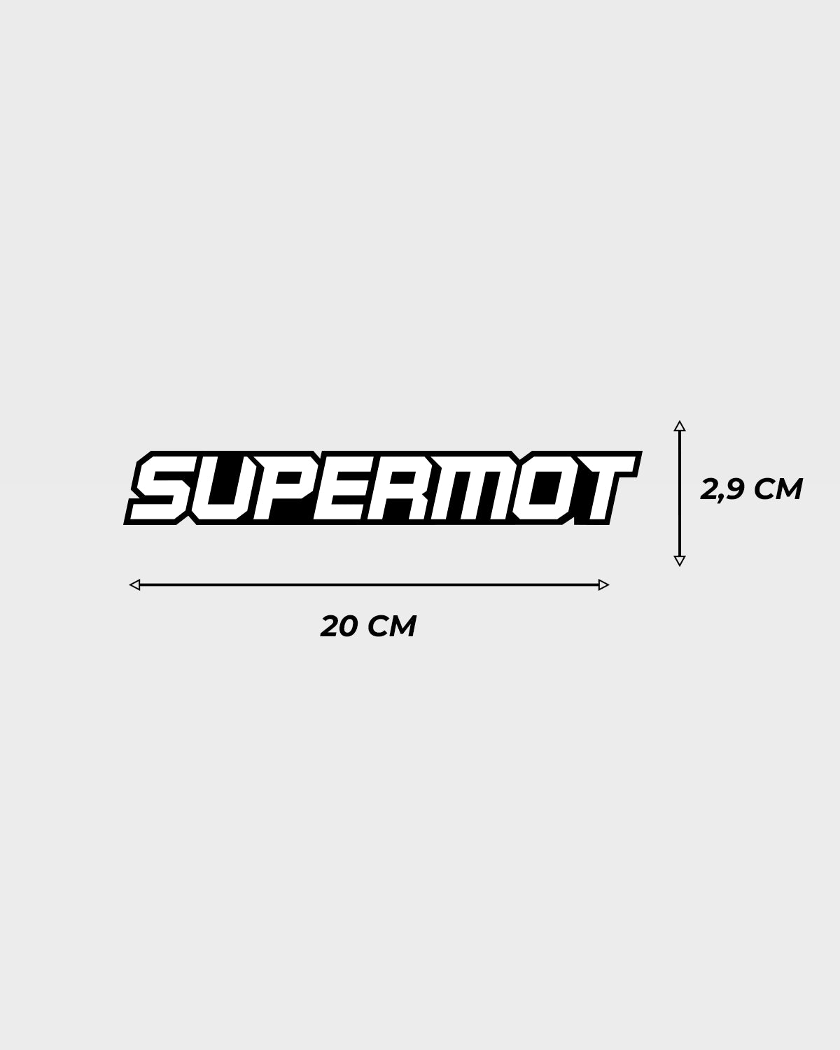 2 Stickers NEW SUPERMOT, photo 2