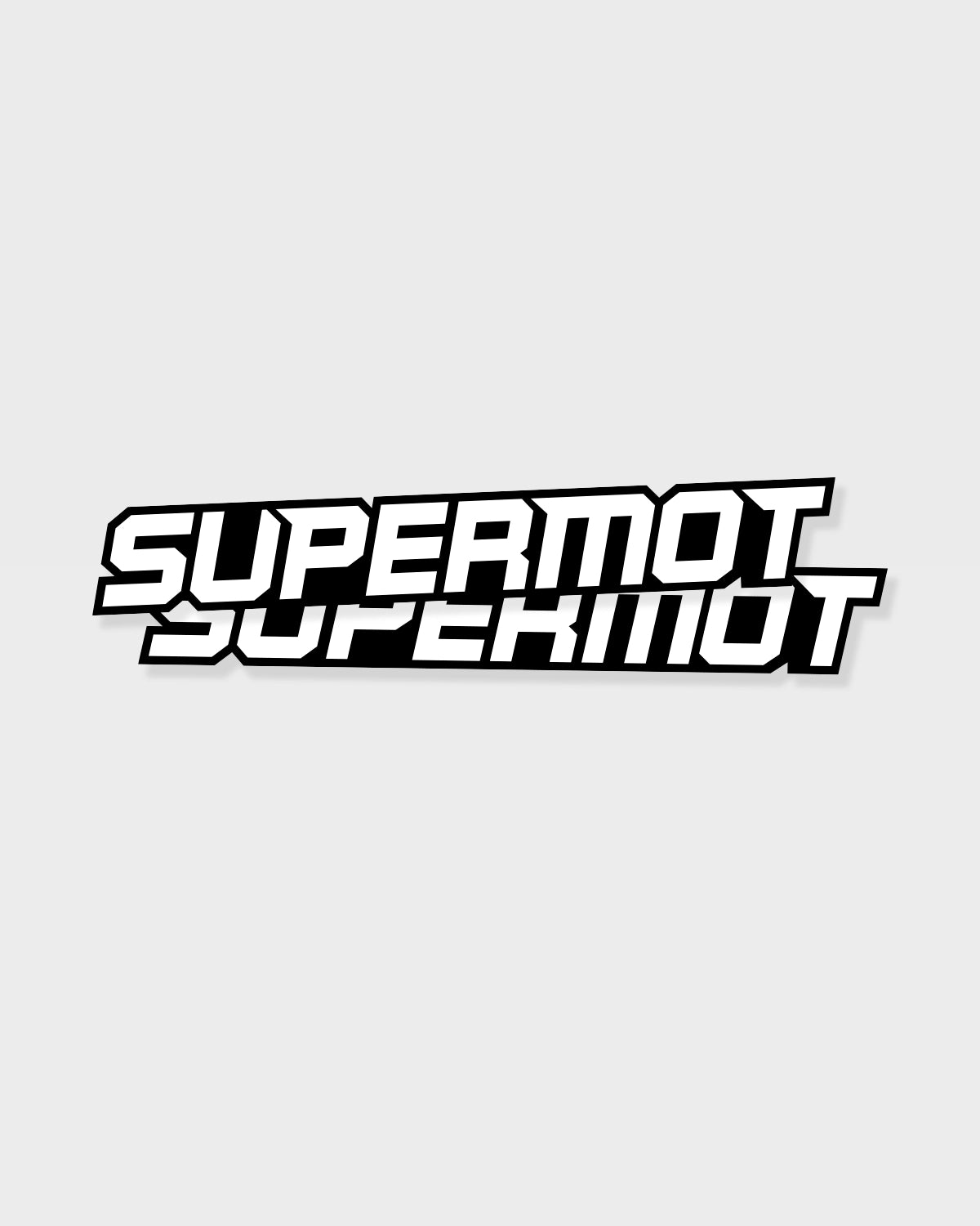 2 Stickers NEW SUPERMOT, photo 1