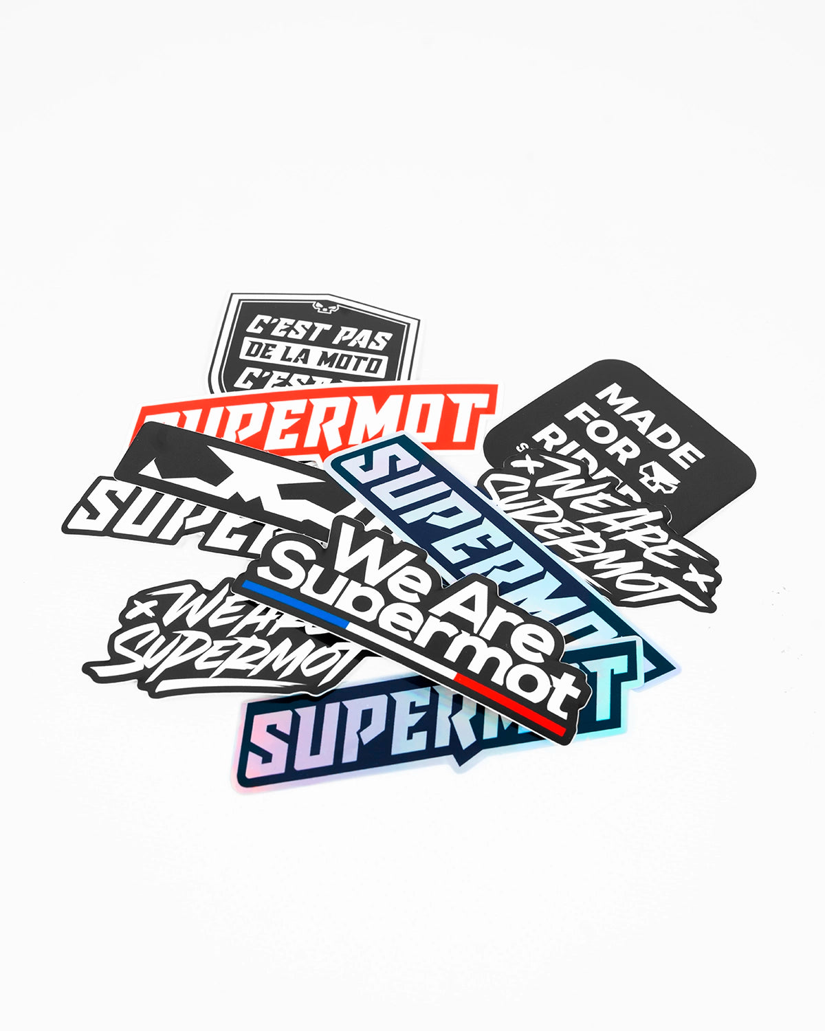 PACK de 10 Stickers SUPERMOT, photo 2