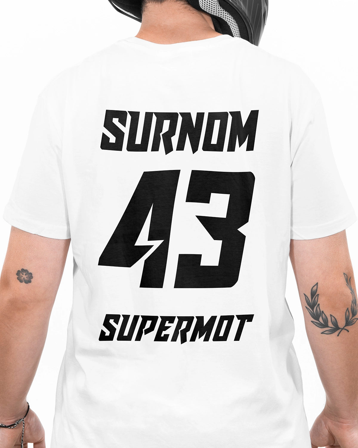 T-Shirt PERSONNALISÉ Blanc, photo 3